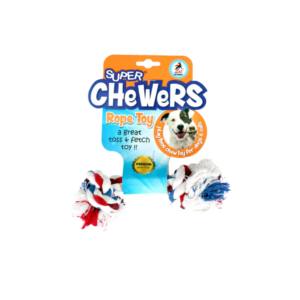 Cotton Rope Toy for Chewing and Teething Puppies, 6 inch