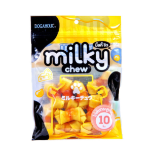 Dogaholic Milky Chew Cheese & Chicken Bone - 10 Pcs