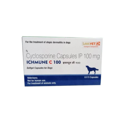 Savavet Ichmune C 100 MG Tablet For Dogs 6 Capsule