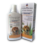 Pil Tick & Derma Care Flea Shampoo With Aloevera, Anti-itching, Anti-parasitic, Flea and Tick, Allergy Relief Fruity Dog Shampoo