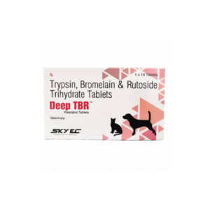 Sky-Ec Deep TBR Trypsin Bromelain and Rutoside 10 Tabs