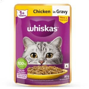 Whiskas Chicken Gravy Adult Cat 80gm