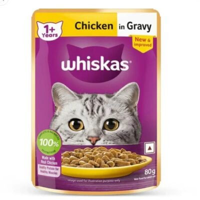 Whiskas Chicken Gravy Adult Cat 80gm