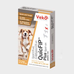 Veko Quicfip Plus Spot on with fipronil & S-Methoprene for dogs