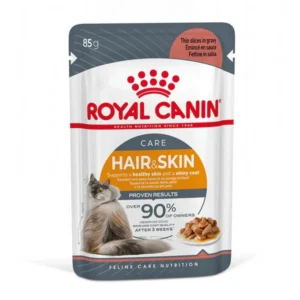 Royal Canin Hair and Skin Care Gravy Cat Wet Food 85gm