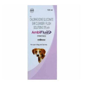 Intas Ambiflush Ear Cleaner for Dogs - 100 ml