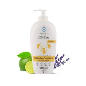 Petlogix Whitening Coat Wash- for Cats and Dogs 400ml