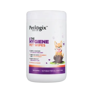 Petlogix Hygiene Pet Wipes 100pc