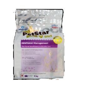 Mankinds PetStar V Diet UroRenal Management For Renal Insufficiency & Struvite Care Dry Dog Food 2kg